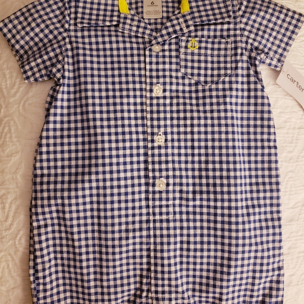 Carter's Button Front Romper